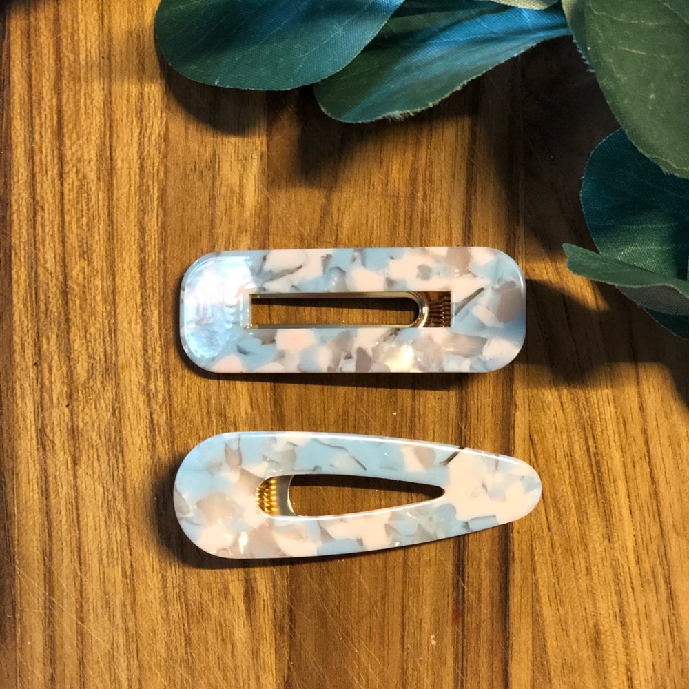 Large Posh Hair Clips (set of 2)